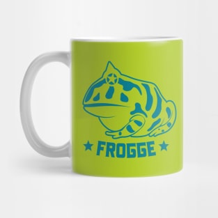 Ceratophrys, horned frog minimalist stylized design Mug